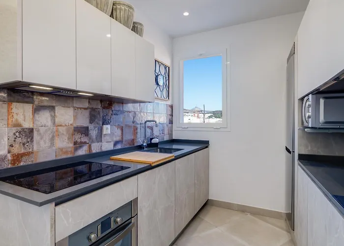 דירה Penthouse Tribuna Center By Seric,15' Walking To The מאלגה